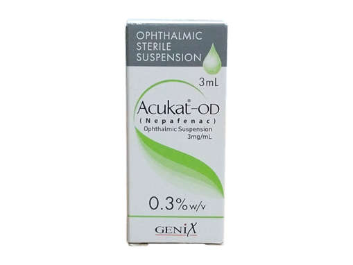 Picture of Acukat OD Drops 3ml 0.3%